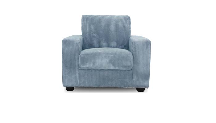 Jersey fauteuil ribstof