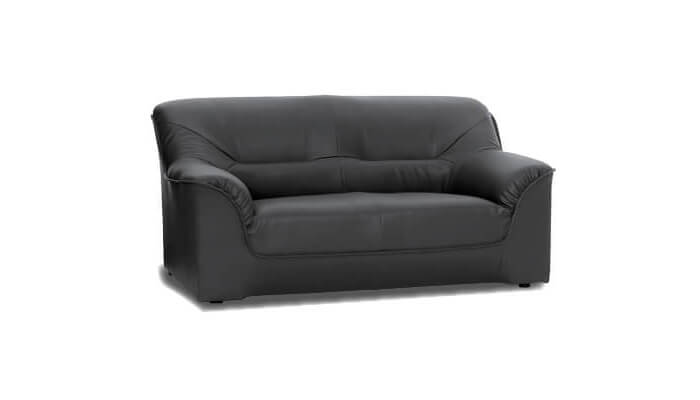 Pueblo 2-Sitzer-Sofa schwarz