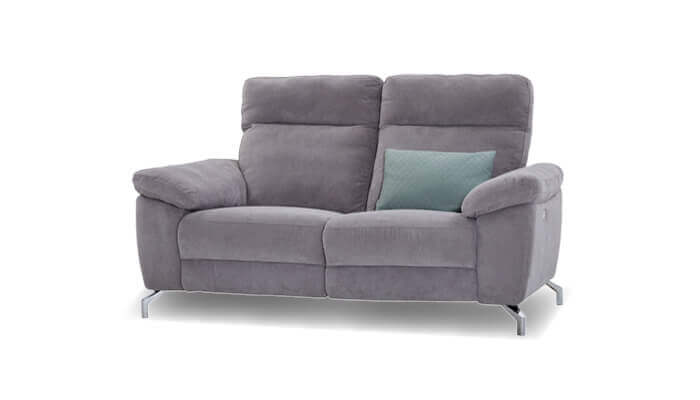 Onyx 2-Sitzer-Sofa grau