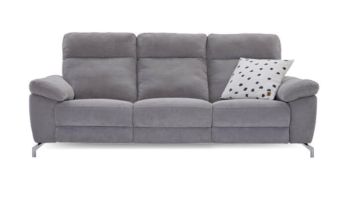 Onyx 3-Sitzer-Sofa grau